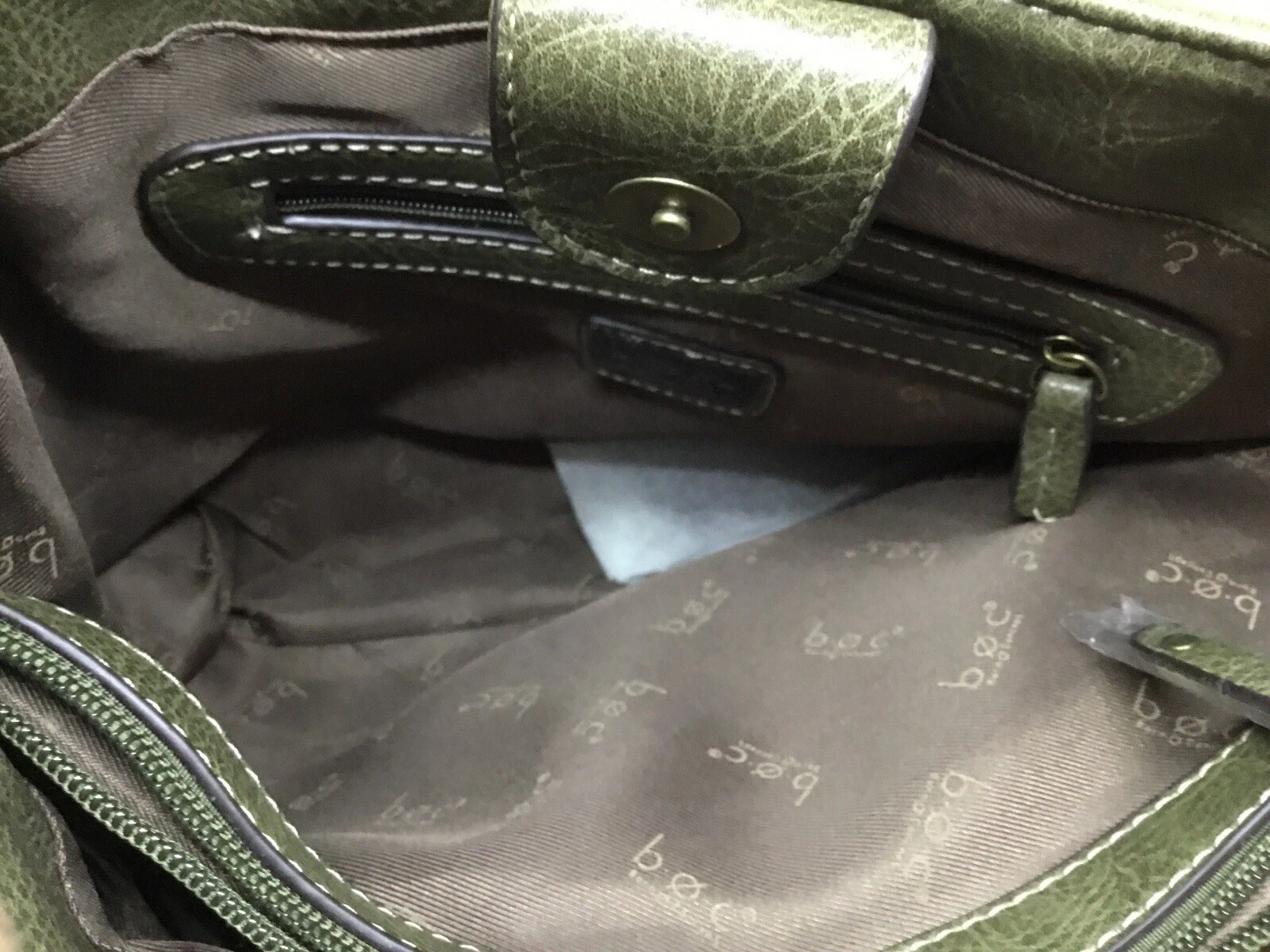 B.O.C. Faux Leather Shoulder Bag - O Bag