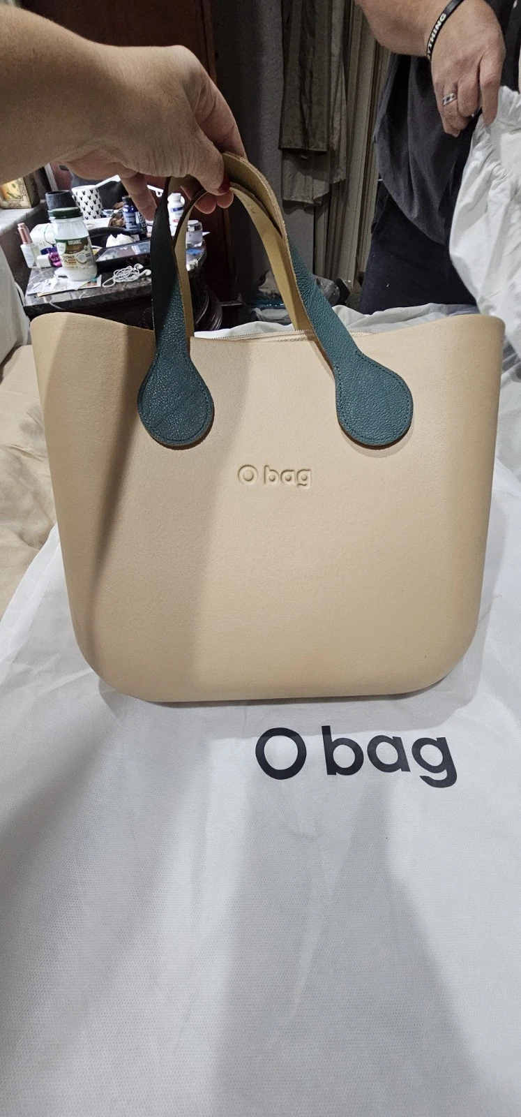 O BAG Chic Women bag Double Handles Inner bag Tote - O Bag