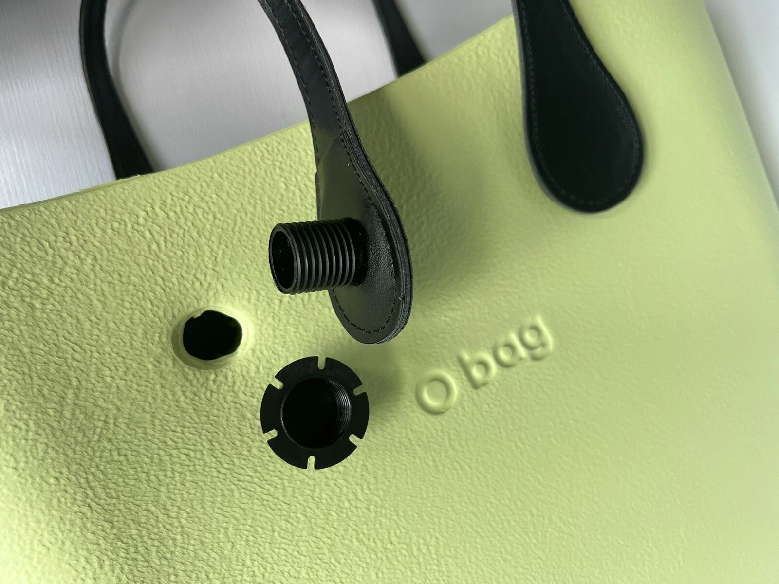 NEW O Bag Mini Purse Interchangeable /EXTRA Handles Italian Obag Beach Bag - O Bag