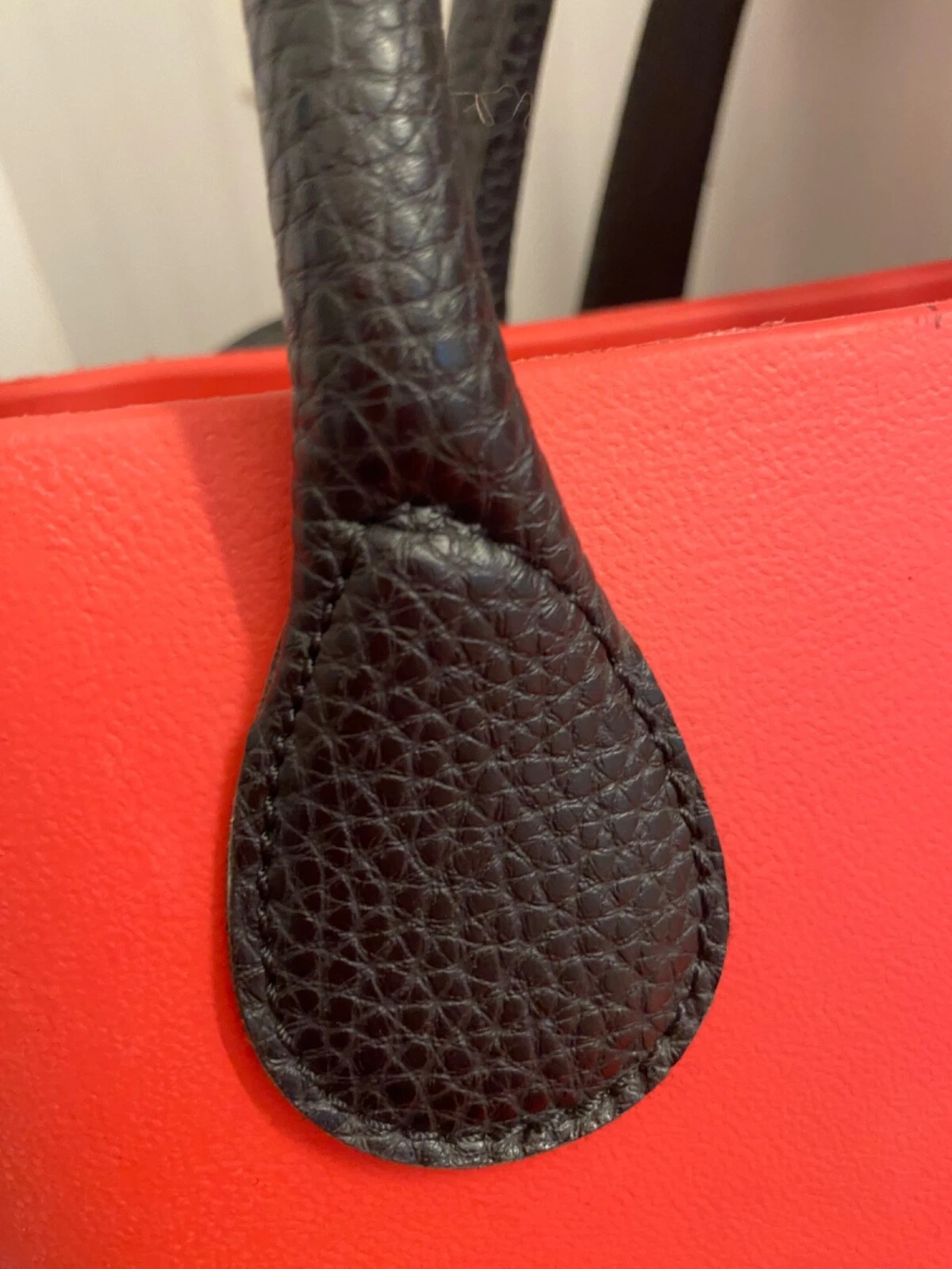 OBAG LARGE TOTE PINK, LEATHER HANDLES & SHOULDER STRAP, COTTON ZIP INSERT, ITALY - O Bag