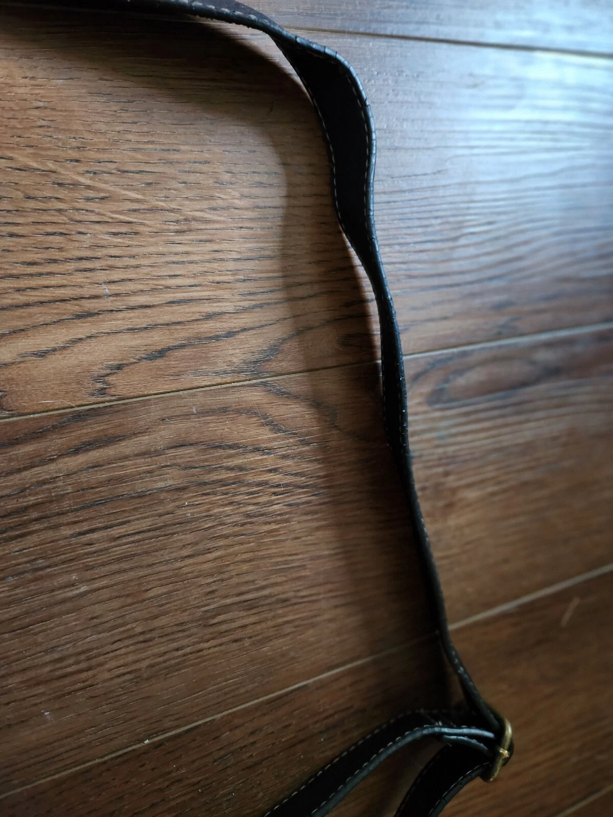 b.o.c. Black Faux Leather Multi-Pocket Crossbody Adjustable Strap See Picture - O Bag