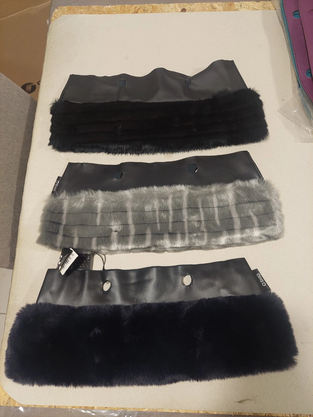 Mini Fur O Bag Edges - O Bag