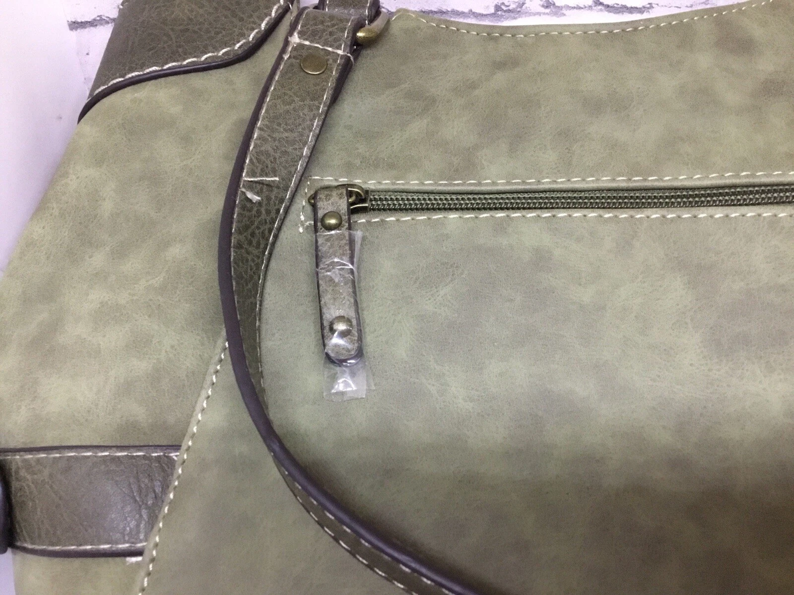 B.O.C. Faux Leather Shoulder Bag - O Bag