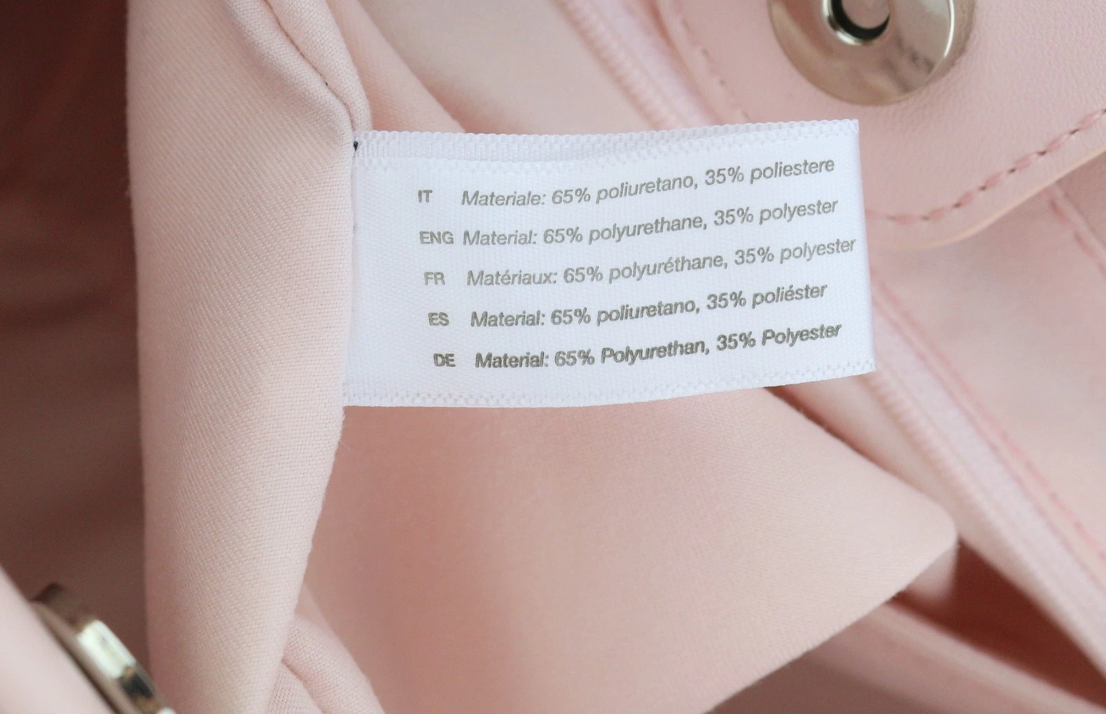 O Bag Vienna Women Bag OS Light Pink Double Handles Clasp Square - O Bag