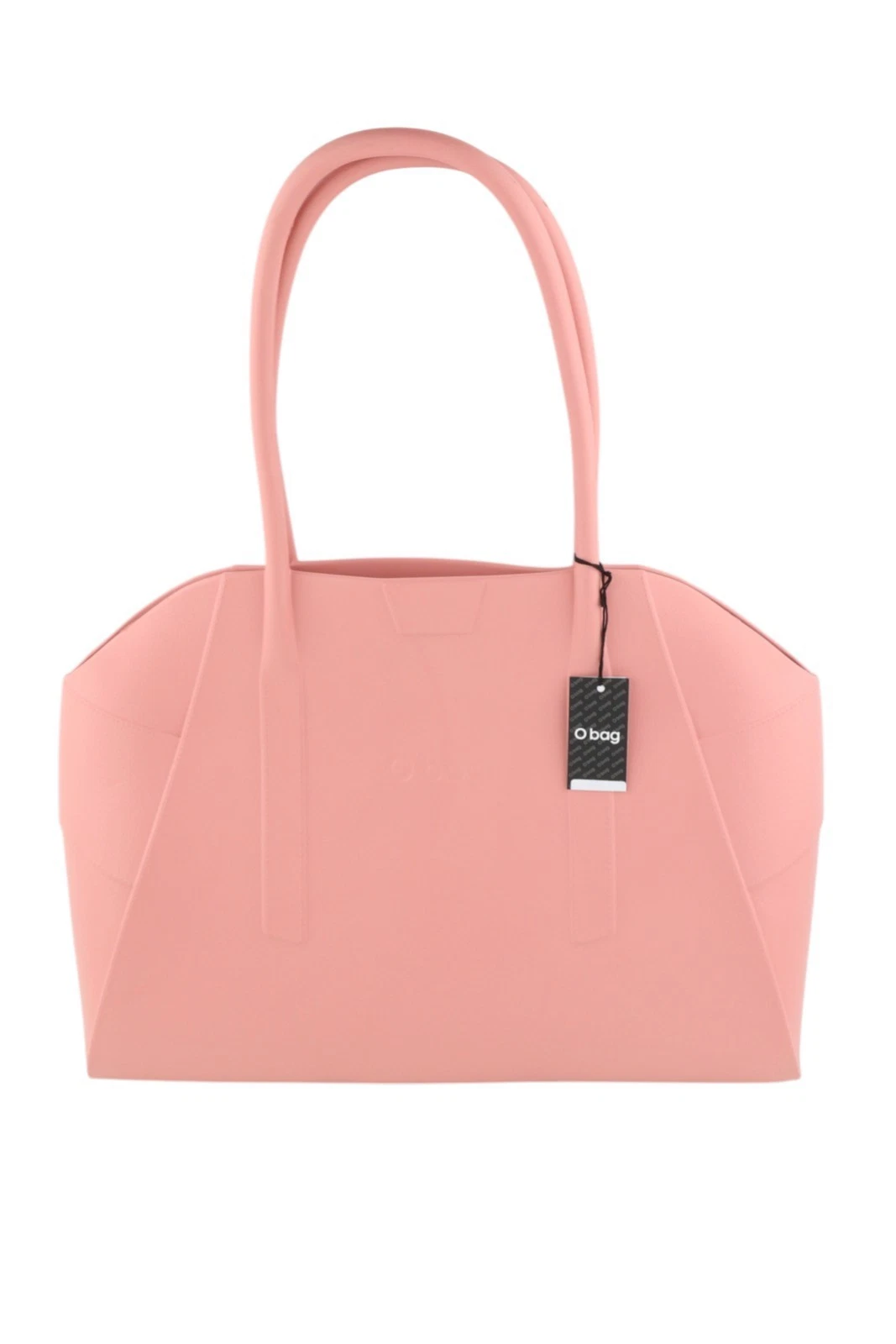 O Bag Unique Women's Bag OS Pink Textured Silicone Waterproof Double Handle - O Bag