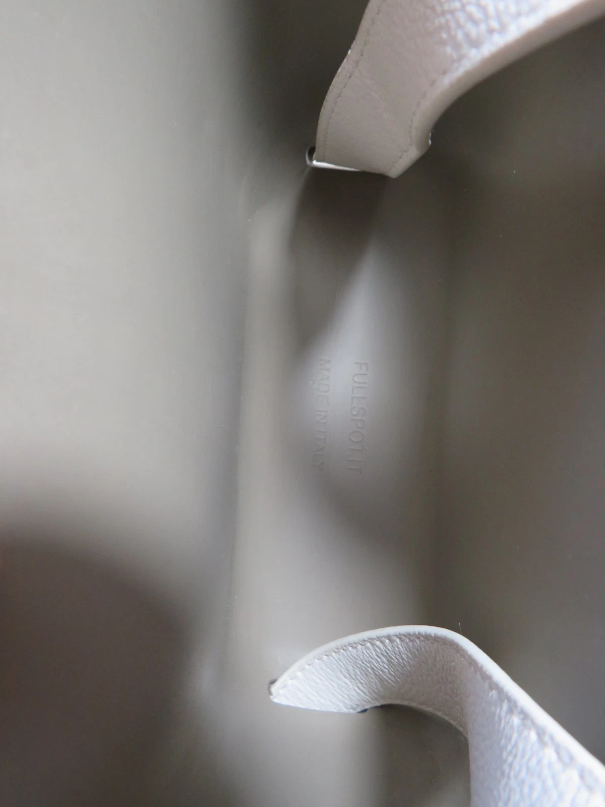 O Pocket Bag FullSpot Italian Crossbody Slide Purse Made In Italy Taupe - O Bag