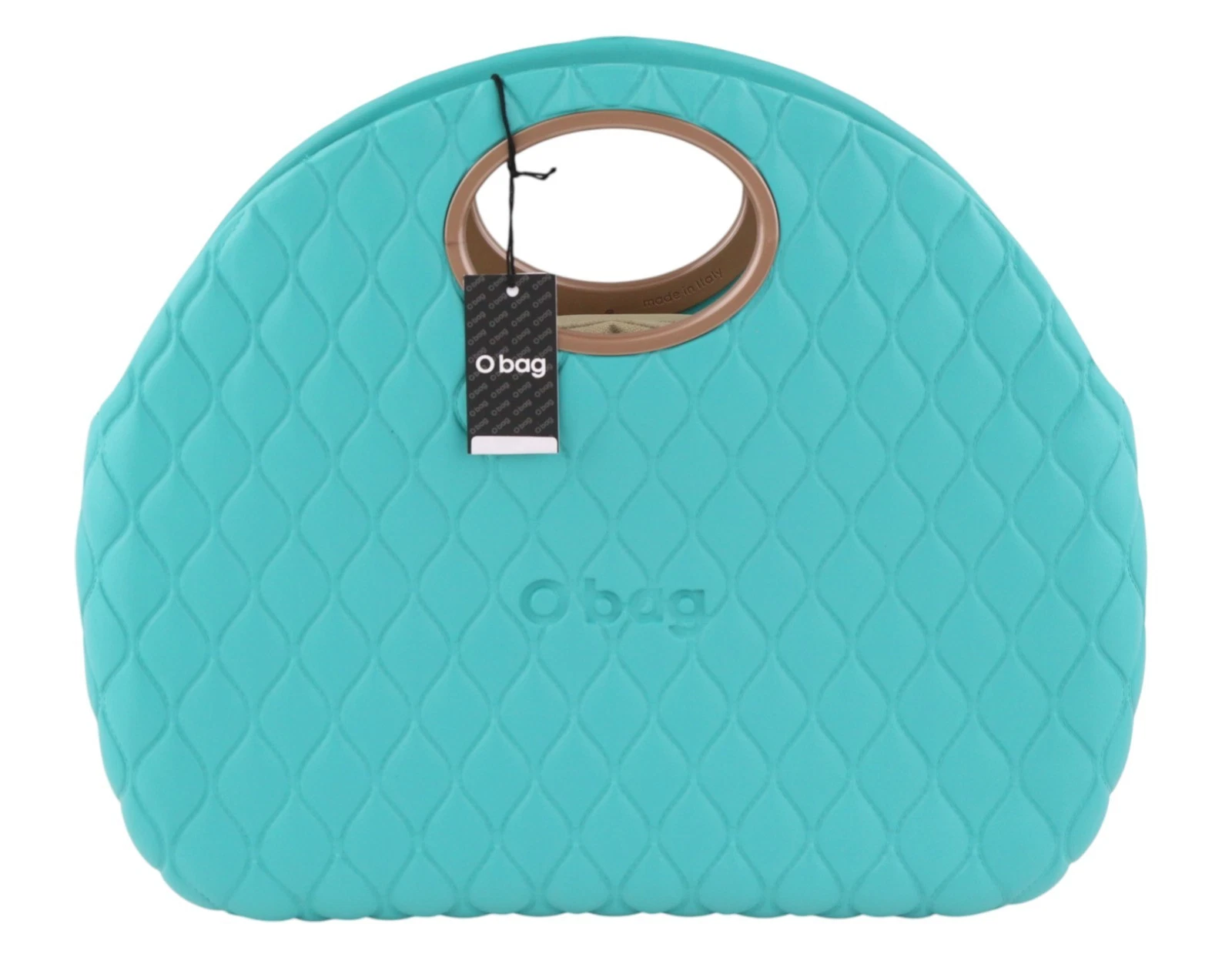 O BAG Moon Women bag OS Blue Mint Quilted Handle Inner bag - O Bag