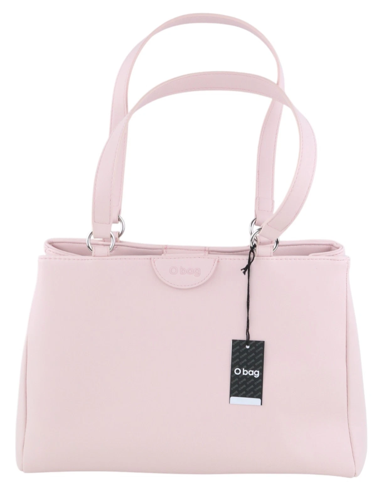 O Bag Vienna Women Bag OS Light Pink Double Handles Clasp Square - O Bag