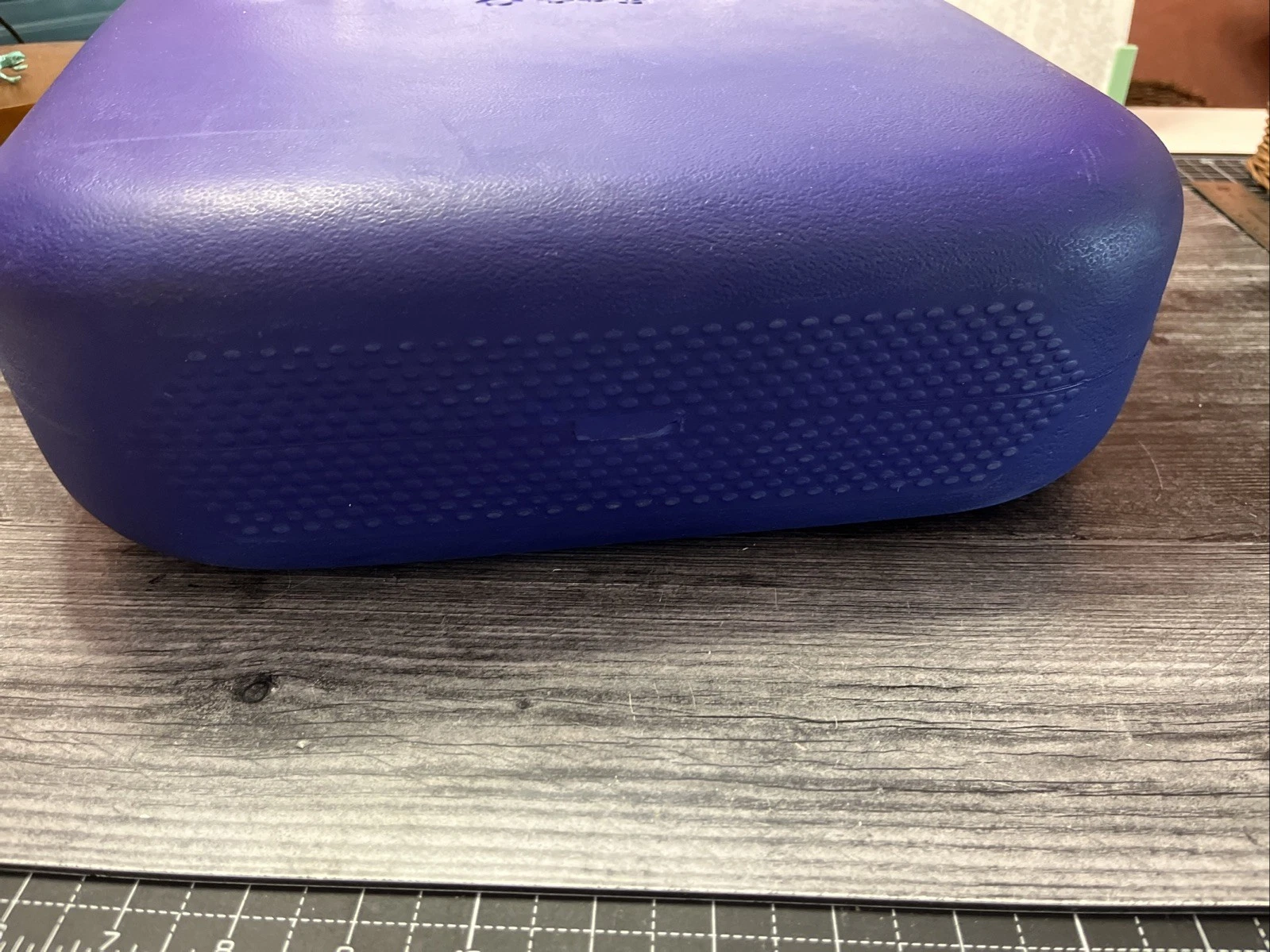 O -Bag Tote with insert, Made in Italy Blue With White Rope Handles - O Bag