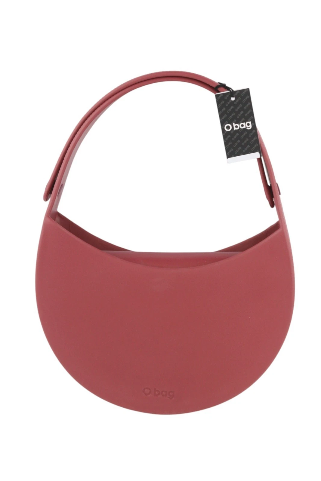 O Bag Venice Women's Bag OS Burgundy Waterproof Half Moon Shape Front Logo - O Bag