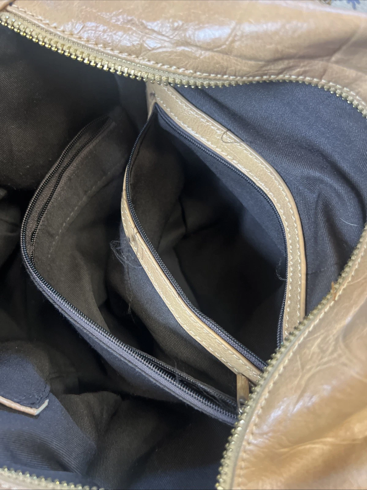 “O BAG “ ITALIAN MADE BAG Croc Embossed Buckle Style Handbag Shoulder Bag - O Bag