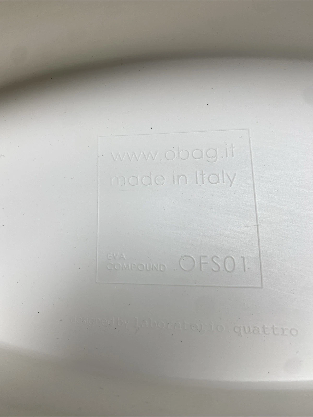 O Bag Obag Brown Bucket Bag Tote EVA & Canvas Drawstring Backpack Made In Italy - O Bag