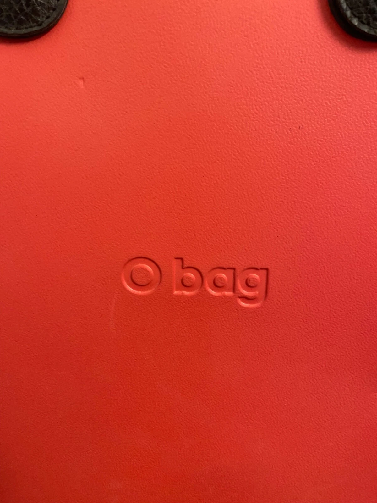 OBAG LARGE TOTE PINK, LEATHER HANDLES & SHOULDER STRAP, COTTON ZIP INSERT, ITALY - O Bag