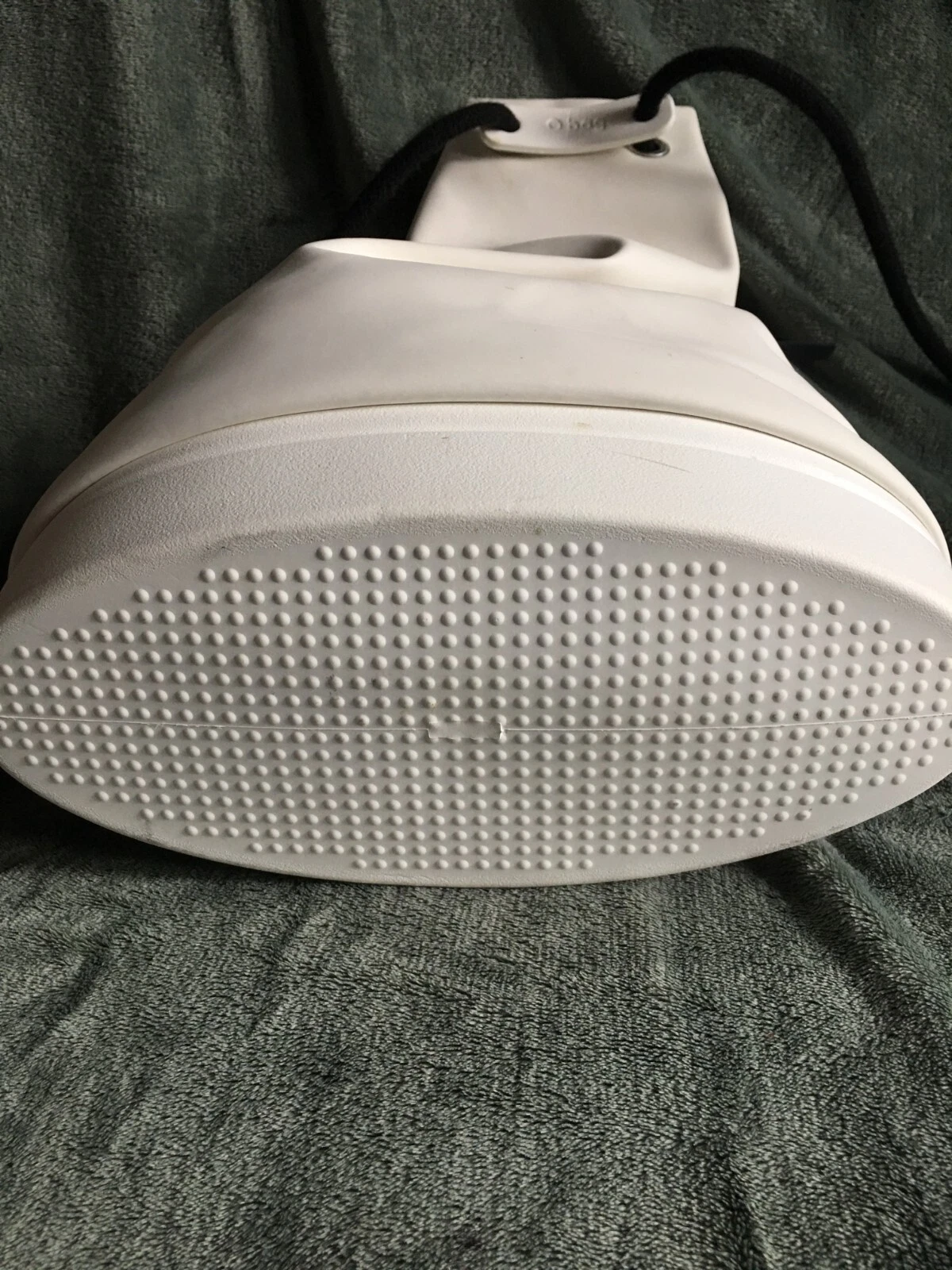 O Bag White Adjustable Drawstring Backpack Italy - O Bag