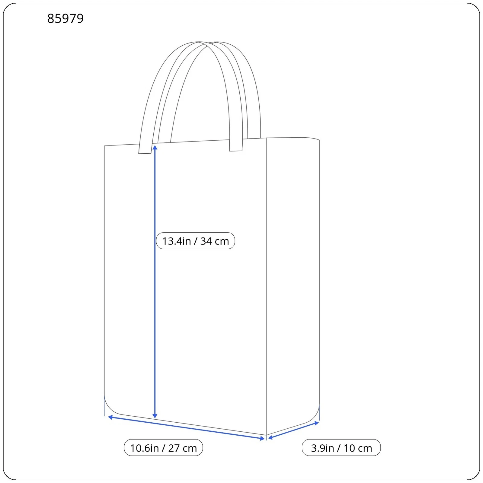 O Bag Chic Women Bag OS Black Textured Pattern Front Inner Pouch Dark Tote - O Bag