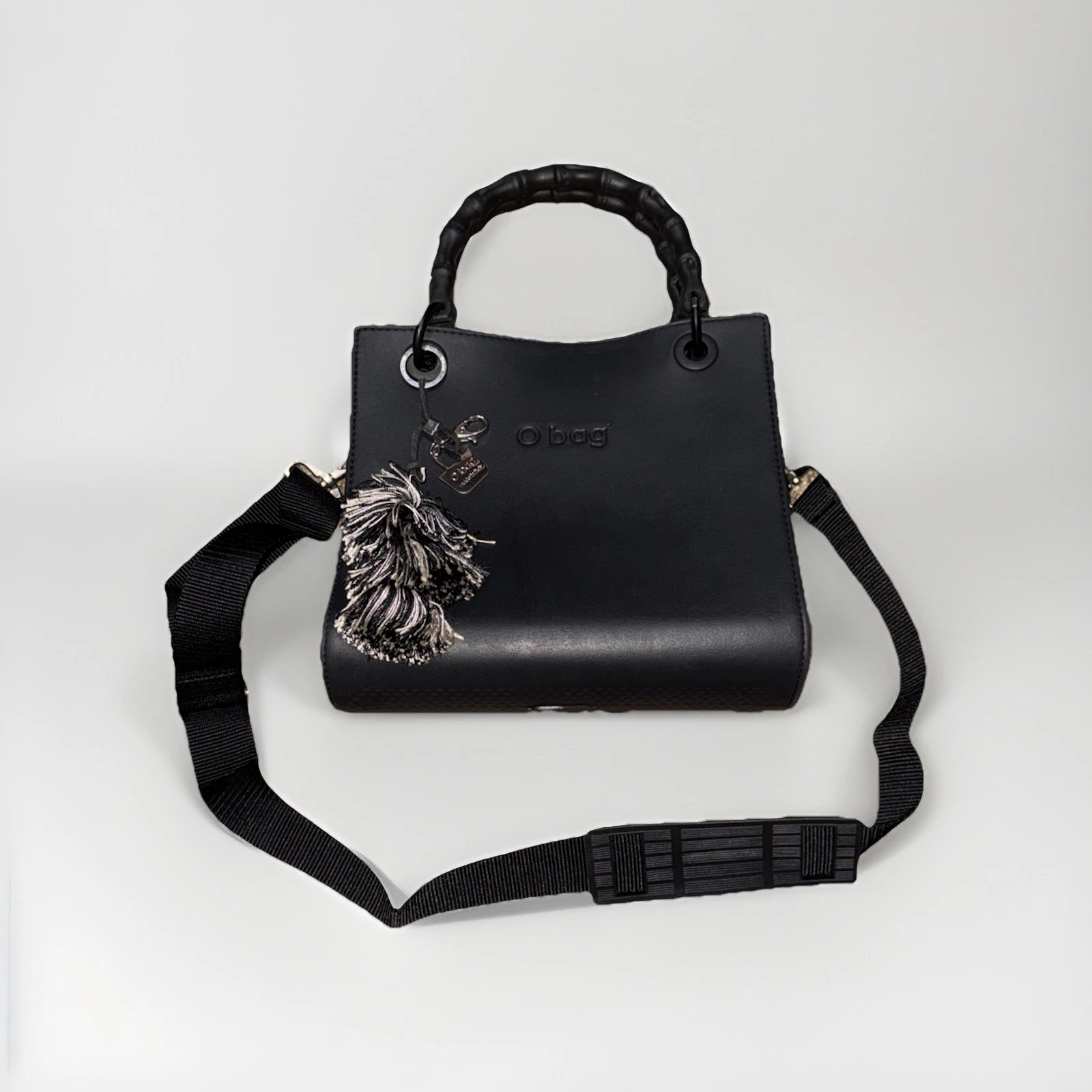 O BAG Italian Handbag Purse Waterproof Tote Crossbody Strap - Made in Italy - O Bag