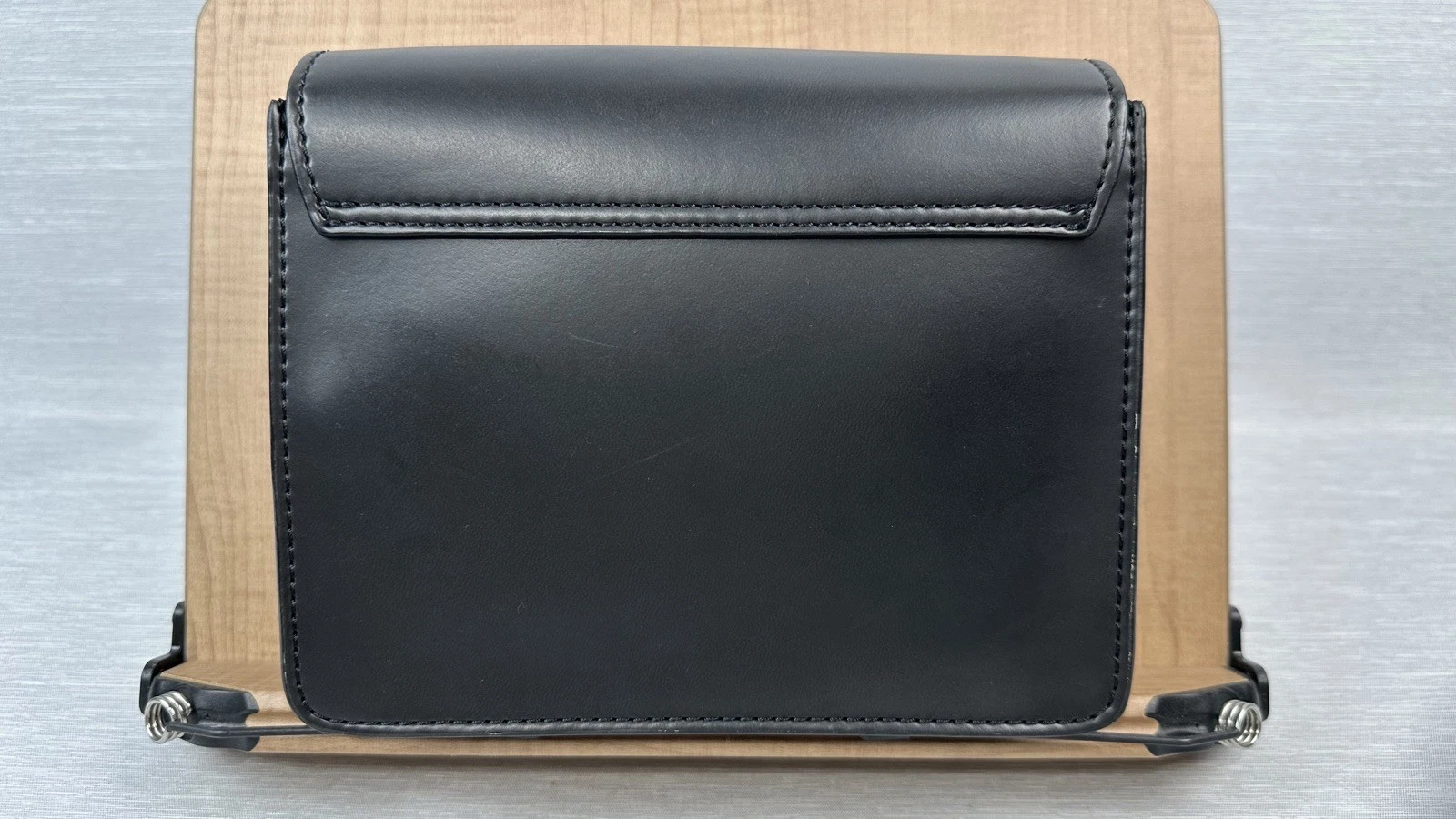 O my Bag Amsterdam Vegan Leather Audrey Black Crossbody Purse Near Excellent - O Bag