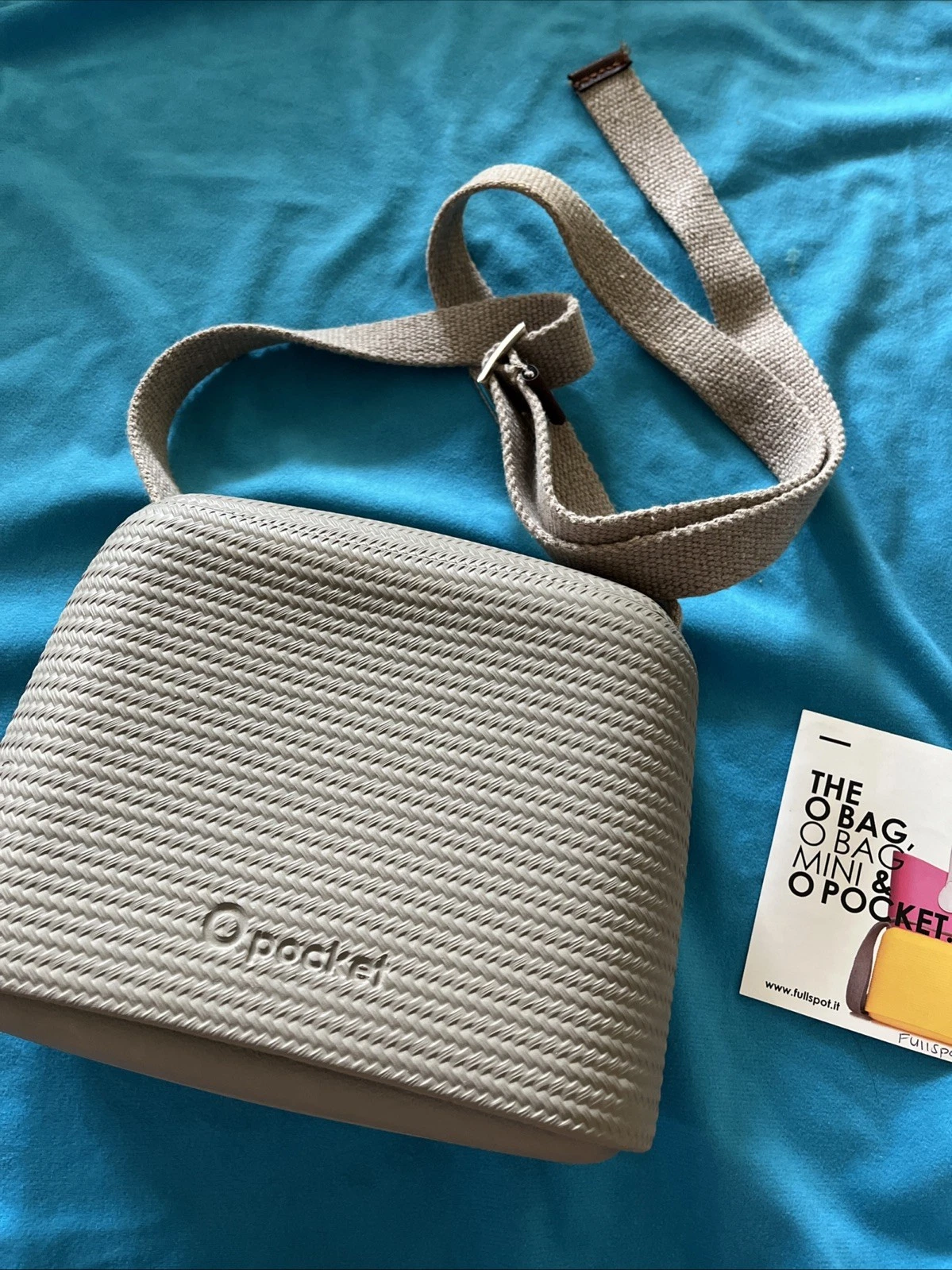 O Pocket Bag FullSpot Green Crossbody Slide Purse Made In Italy 🔥👁👁🔥 Neat - O Bag