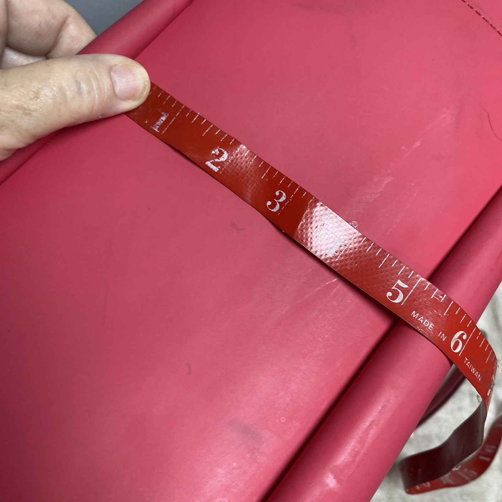 O Bag Unique Soft Melville Amarato Tote Bag Large Pink Chain Handles - O Bag