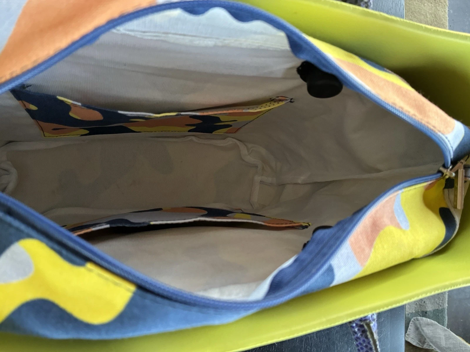 O Bag Classic Handbag, Green/Purple - O Bag