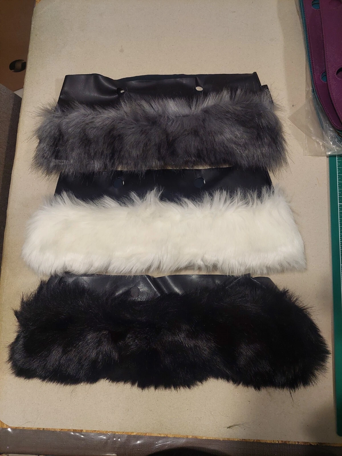 Mini Fur O Bag Edges - O Bag