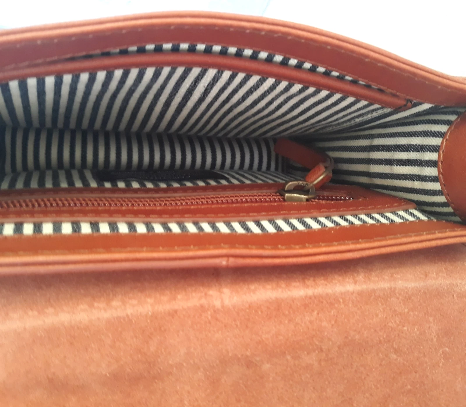 O MY BAG ~ Amsterdam ~ Crossbody Small Bag Purse Brown Leather ~ Magnetic ~ New - O Bag