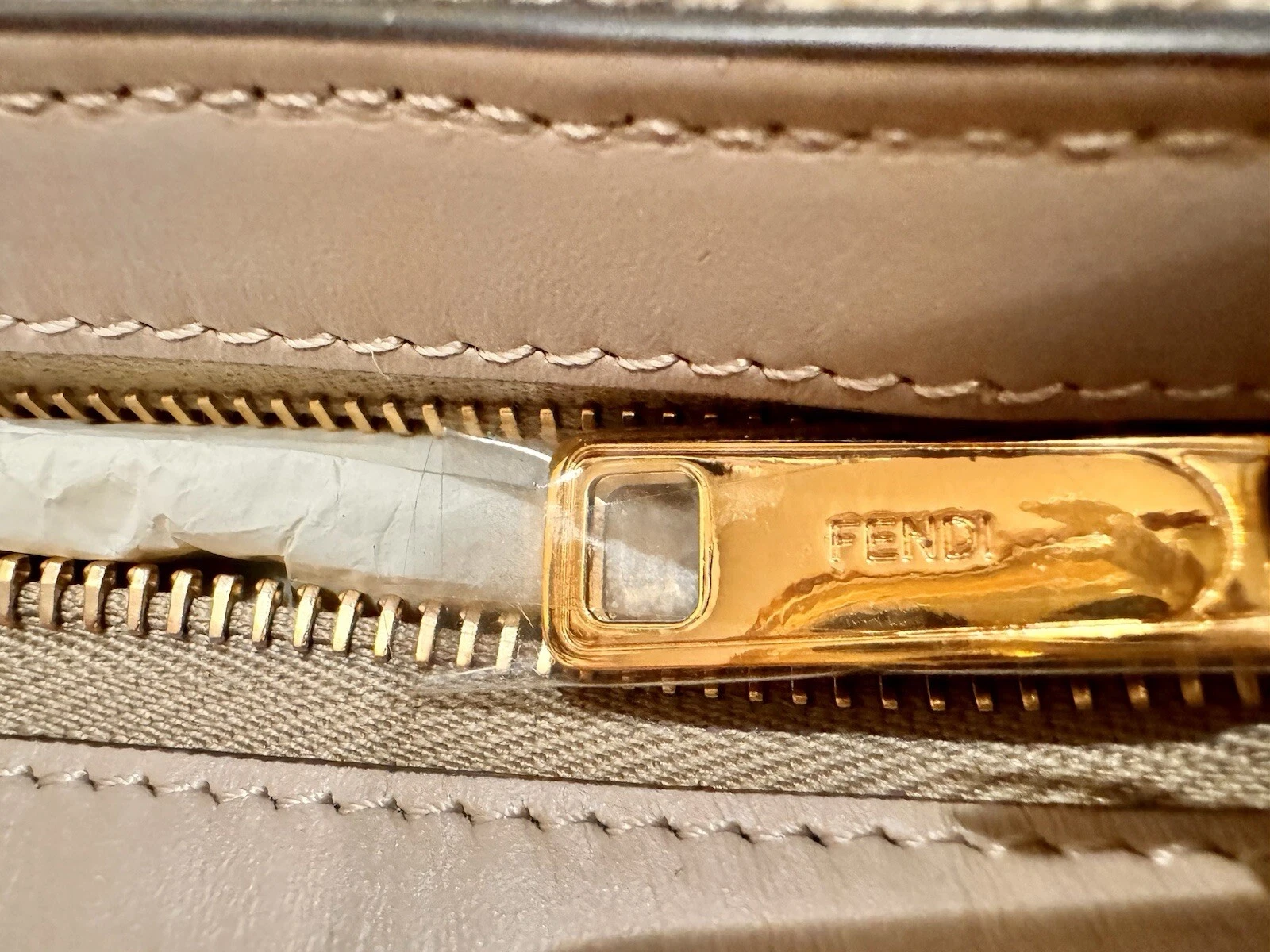 Femdi O Lock Cloth And Calfskin Leather Shoulder/clutch Bag 🔥Black Friday Sale - O Bag