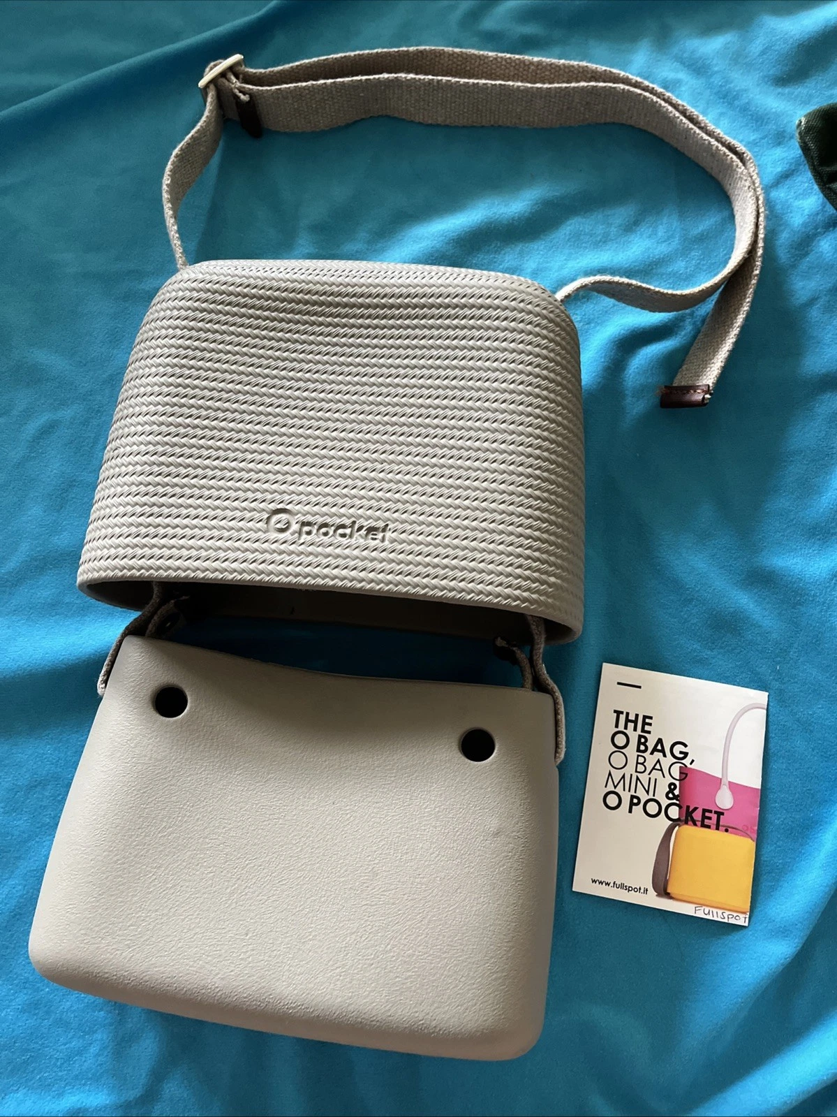 O Pocket Bag FullSpot Green Crossbody Slide Purse Made In Italy 🔥👁👁🔥 Neat - O Bag