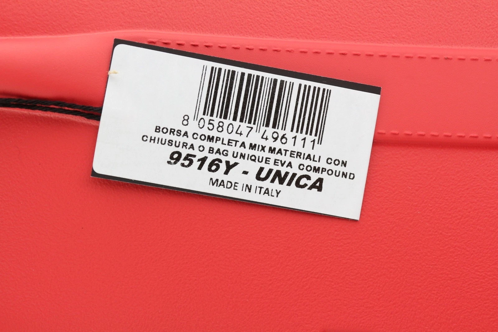 O Bag Unique Women Bag OS Red Textured Silicone Waterproof Double Handle Casual - O Bag