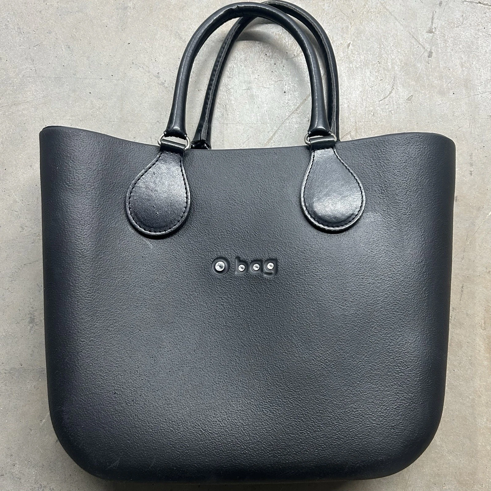 NWT Obag Black Swarovski Tote Bag - O Bag