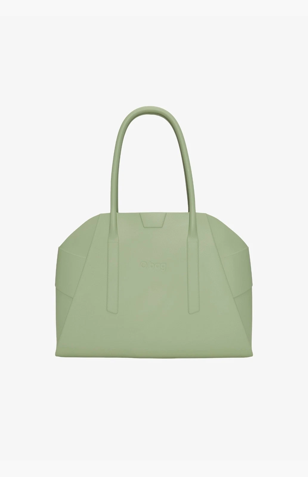 O Bag Green Women's Shopper Bag Roomy Rubber Shoulder Large for Shopping - O Bag