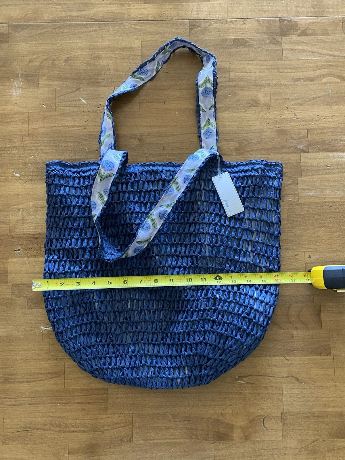 Johnnie O Paper Crochet Tote Bag - O Bag