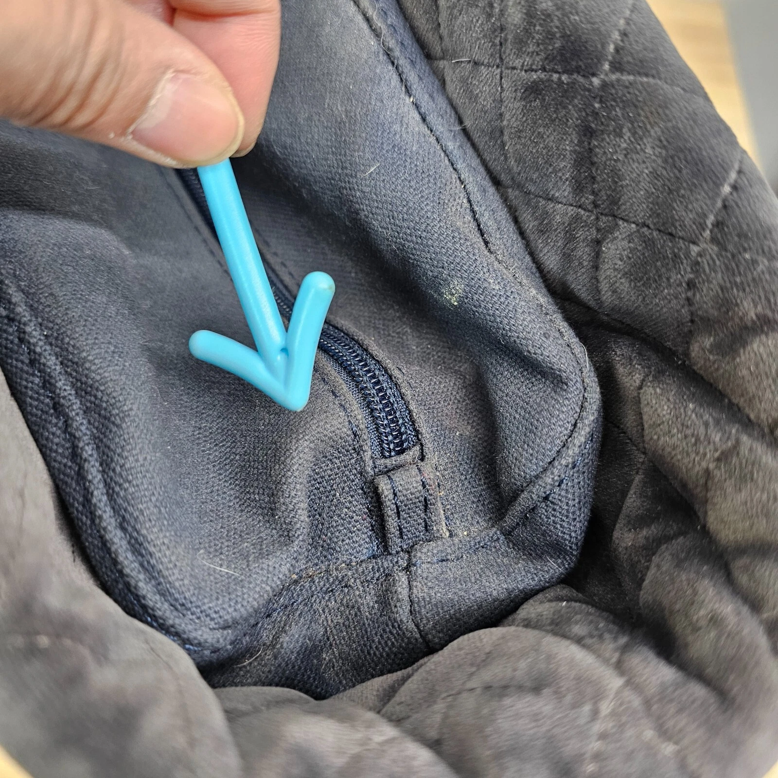 Womens Tote Bag Italian Blue Dark O BAG Removable Liner Pouch Rubber Beach ITALY - O Bag