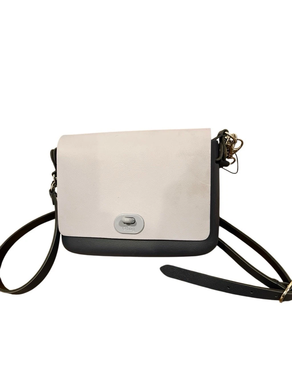 O Bag Crossbody Handle Full Spot Spa Purse NWT Light Purple Front Italy - O Bag