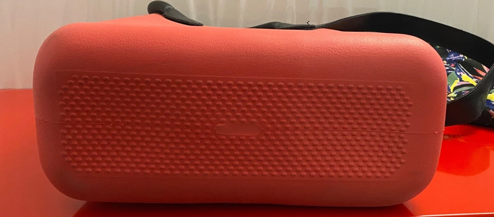 OBAG LARGE TOTE PINK, LEATHER HANDLES & SHOULDER STRAP, COTTON ZIP INSERT, ITALY - O Bag