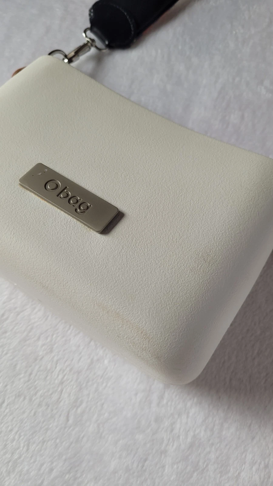 Two Bags O Bag Italy Eva Dark Gray/White/ Crossbody/Shoulder Bag - O Bag