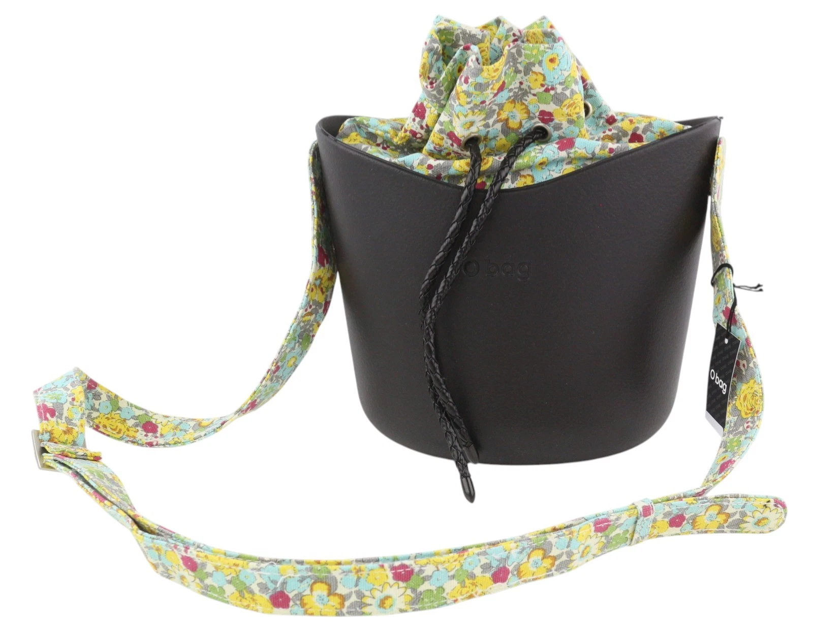 O BAG Basket Women bag OS Flyover Print Inner bag Strap Crossbody - O Bag