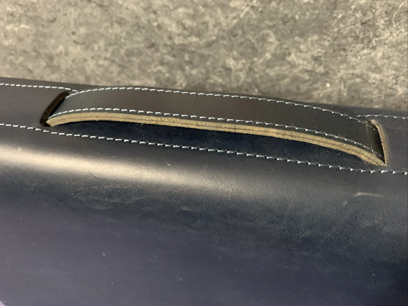 O Bag Pink Handbag - Made in Italy - White Removable Lining - Blue Top - O Bag