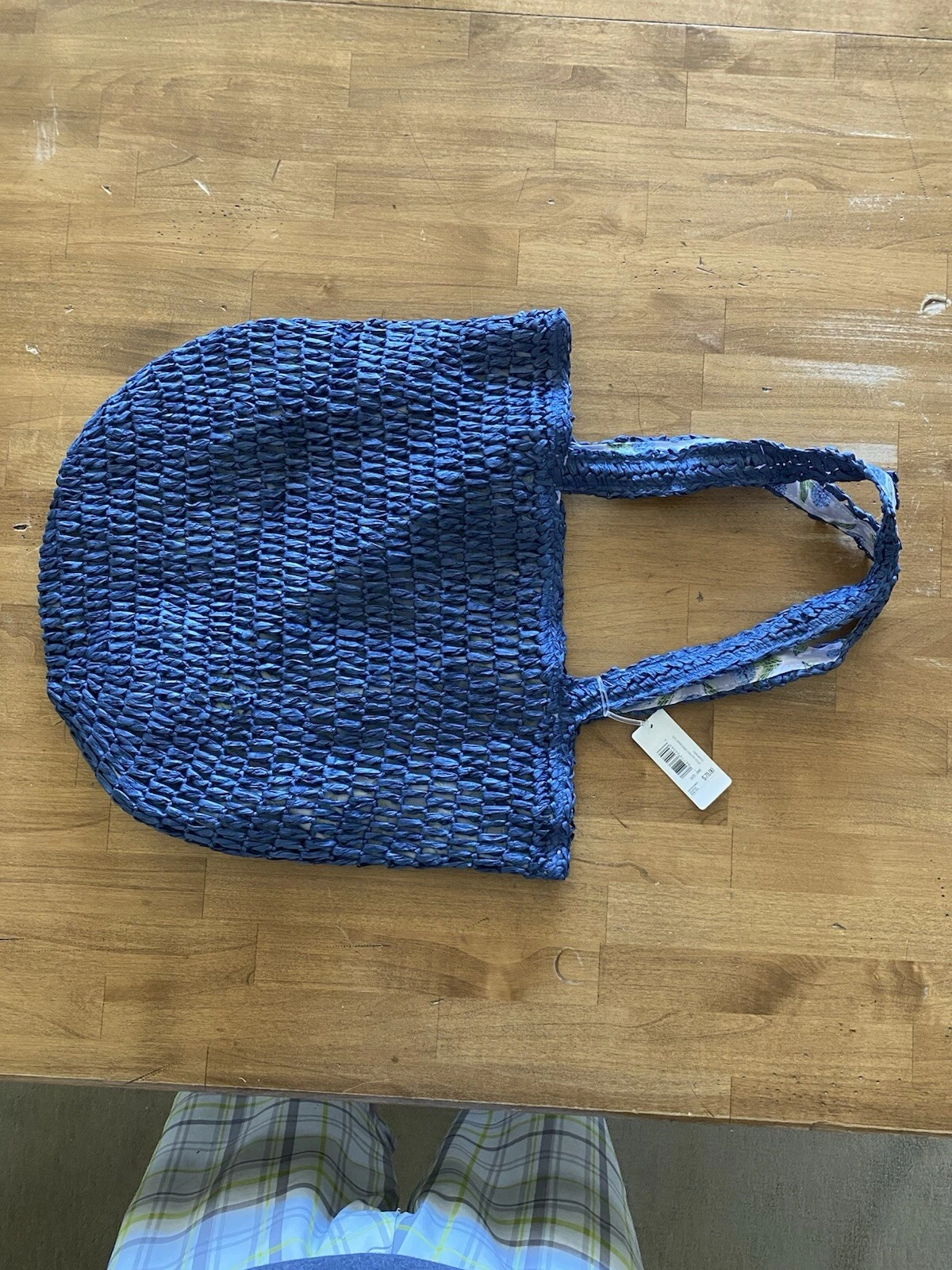 Johnnie O Paper Crochet Tote Bag - O Bag