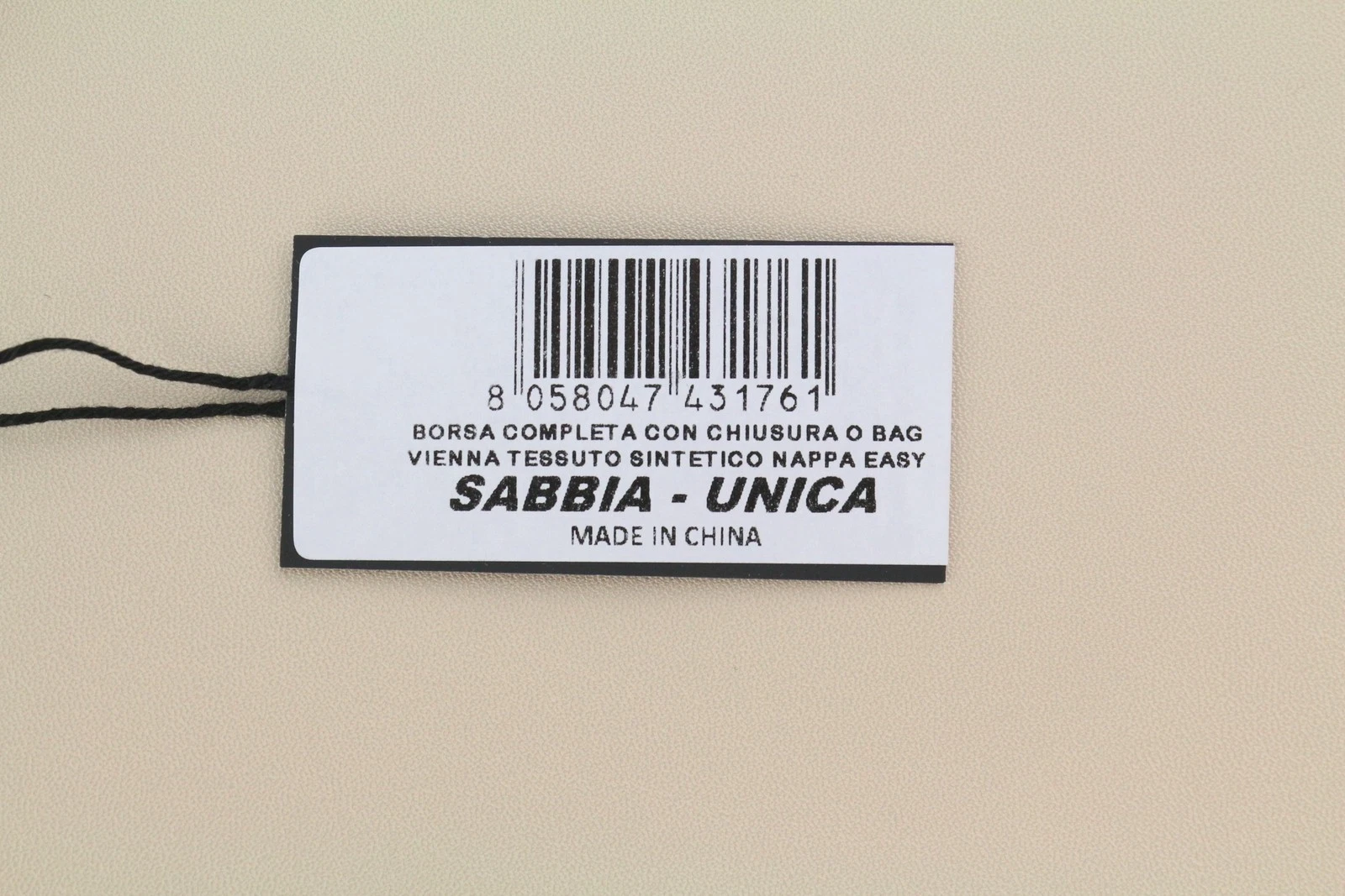 O Bag Vienna Women Bag OS Beige Double Handles Clasp Lined Square - O Bag