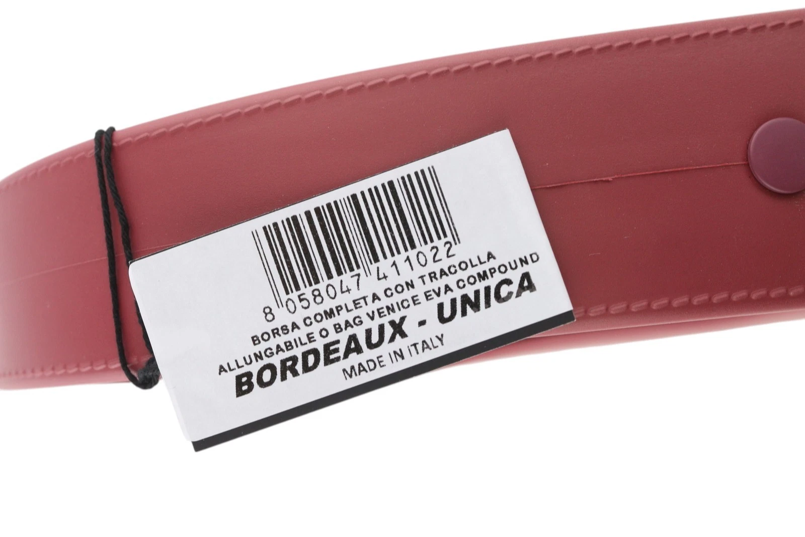 O Bag Venice Women Bag OS Burgundy Waterproof Half Moon Shape Front Logo Casual - O Bag