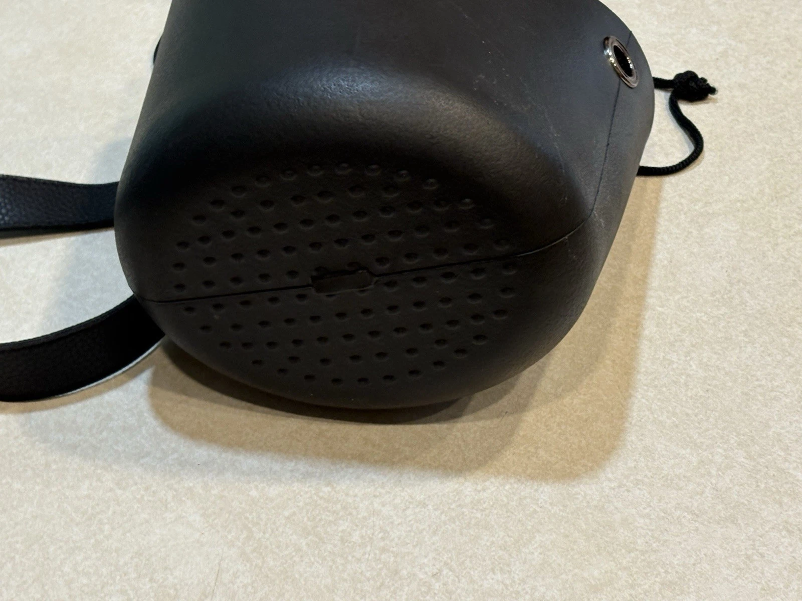 O Bag Italy Basket Tote Crossbody Purse Black Plaid Liner Drawstring New - O Bag