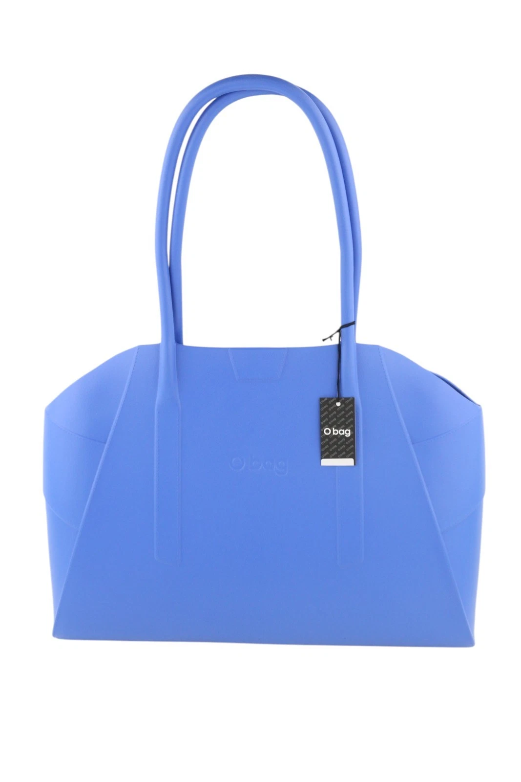 O Bag Unique Women Bag OS Mid Blue Textured Silicone Waterproof Double Handle - O Bag