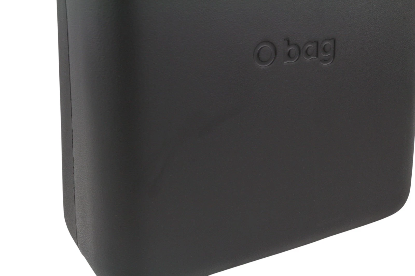 O Bag Chic Women Bag OS Black Patterned Tote Double Handles Inner Pouch Square - O Bag