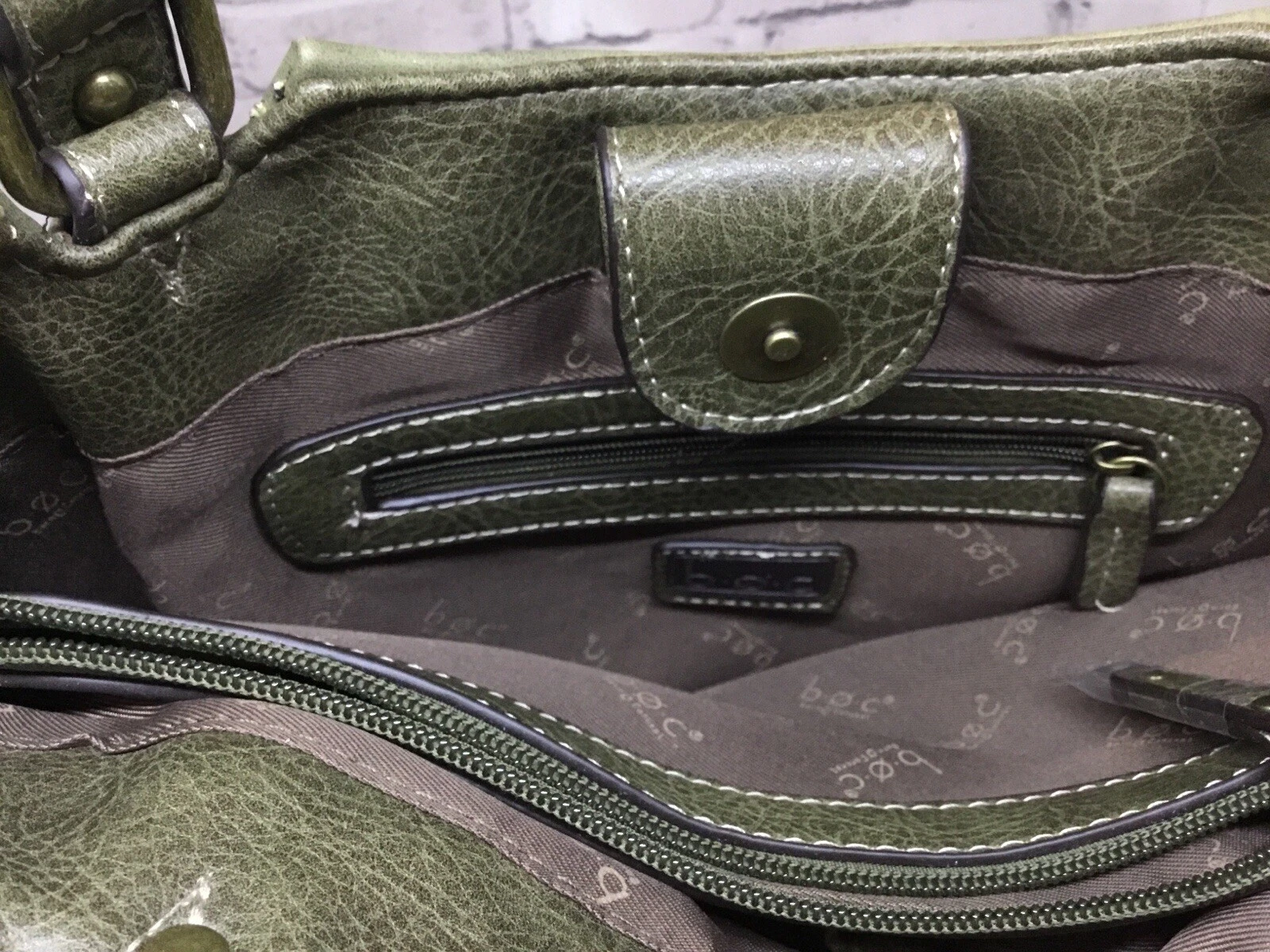 B.O.C. Faux Leather Shoulder Bag - O Bag