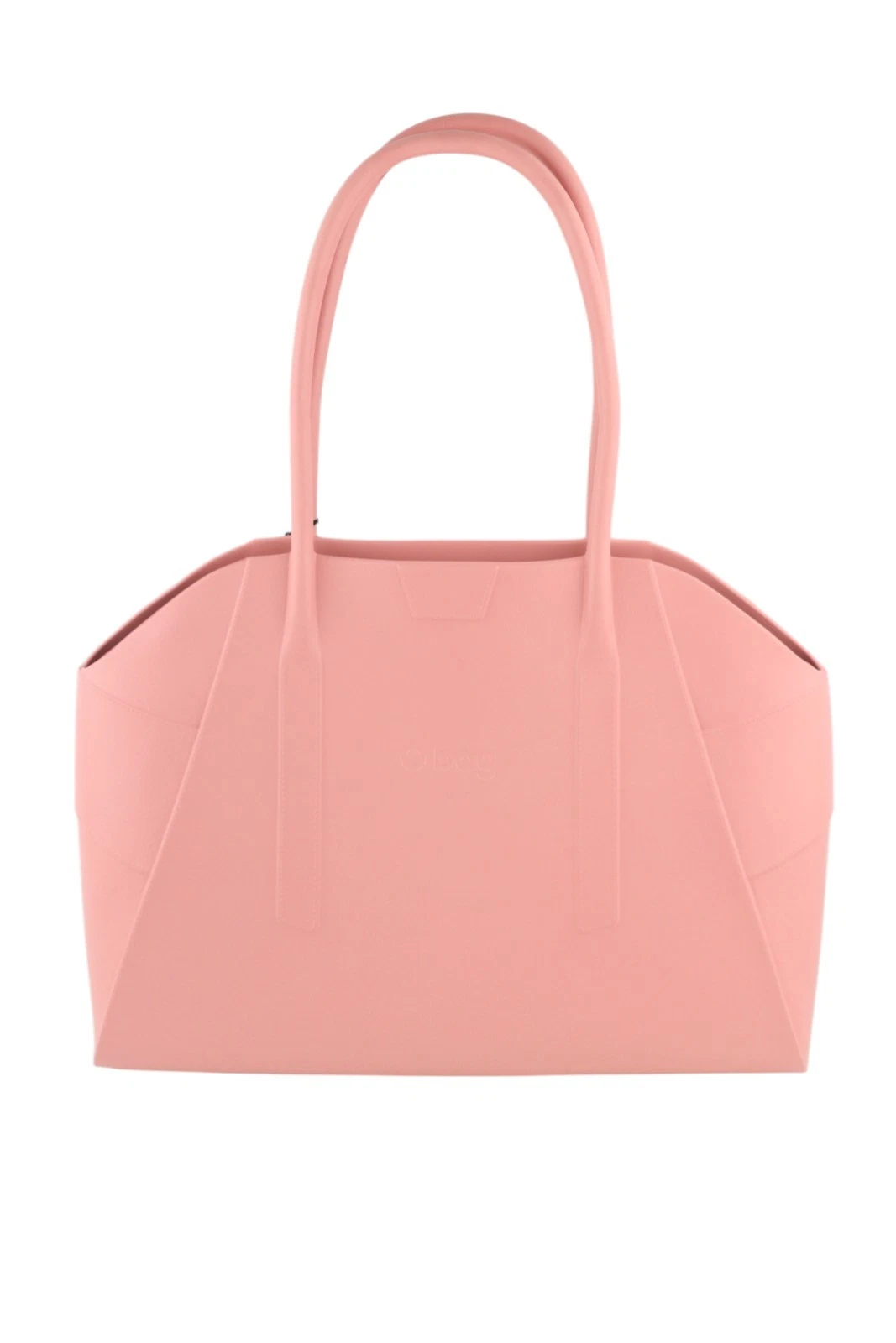 O Bag Unique Women Bag OS Pink Textured Silicone Waterproof Double Handle - O Bag