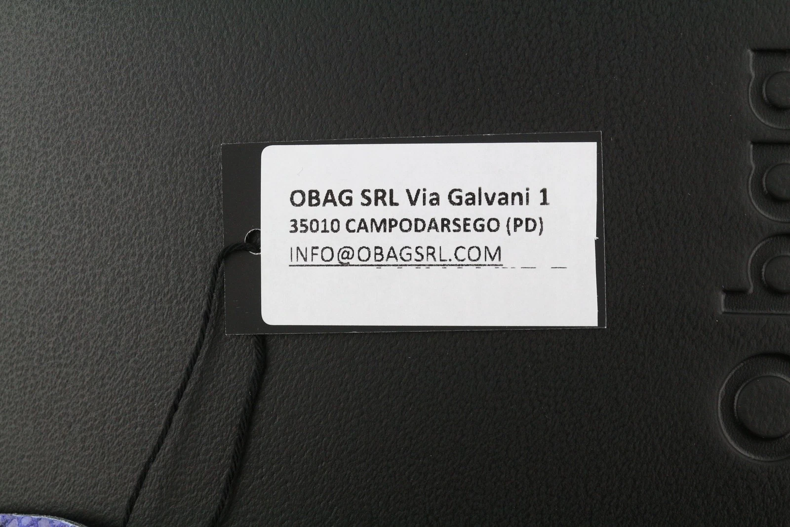 O Bag Chic Women's Bag OS Snake Purple Double Handle Inner Square Tote Logo - O Bag