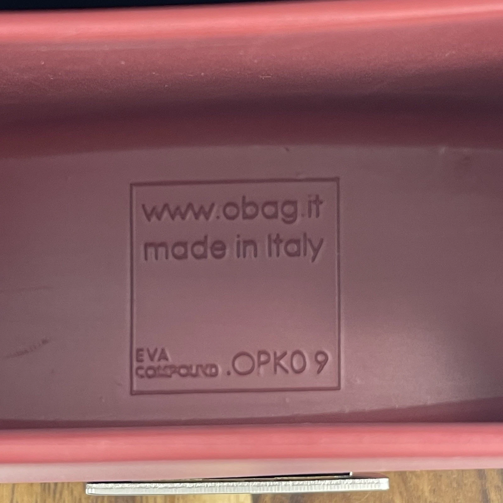 Obag O Bag O Pocket OPKO9 Womens EVA Wool Polka Dot Crossbody Bag Purse Italy - O Bag