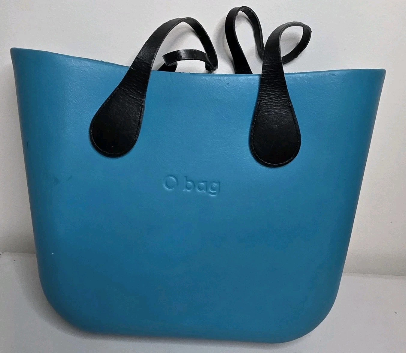 O Bag Italy Blue Foam Women's Double Handles Tote Handbag - O Bag