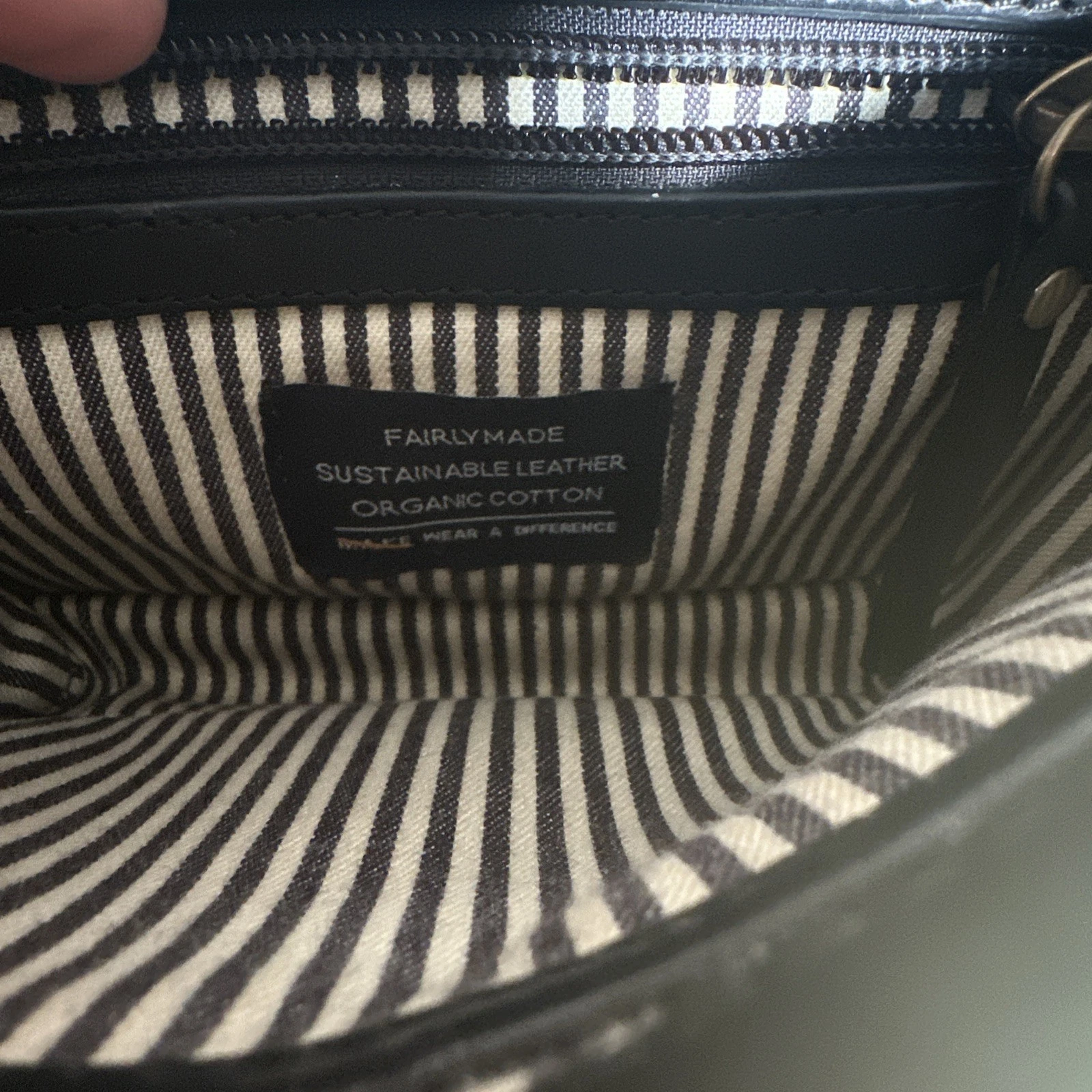 O my Bag Amsterdam Vegan Leather Audrey Mini Black Crossbody Purse - O Bag